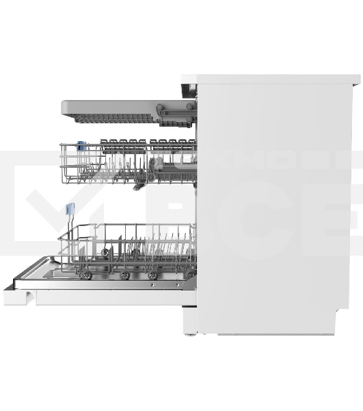 Посудомоечная машина ARDO DTH1563W2, белый, 59 см, 15 компл., 49 дБ, класс: А+++