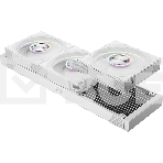 Система охлаждения PCCooler DT360 ARGb Display WH (300W, 360мм, LED temp., белый, ARGb/Fans: 3x120мм, 83.83CFM, 3000RPM/Pump height 62мм, 15dBA, 2600RPM, Rad thickness 27мм/S: 1851, 1700, 1200, 115X, AM5, AM4), фото13