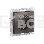 Механизм розетки 1-м СП AtlasDesign с заземл. защ. шторки 16А мокко SchE ATN000645, фото5