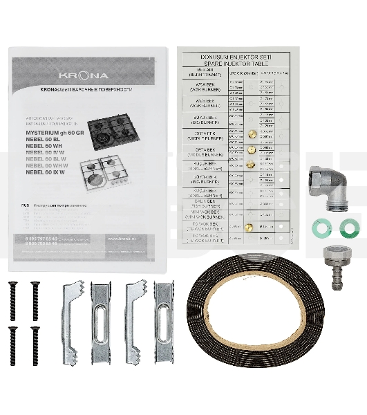 Встраиваемая варочная панель Krona NEBEL 60 WH W