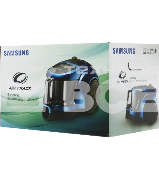 Пылесос Samsung SC4520 белый, 350/1600 Вт, уборка сухая, пылесборник контейнер 1.3 л