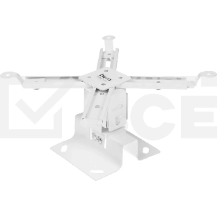 Кронштейн для проектора Buro PR07-W белый макс.12кг потолочный поворот и наклон