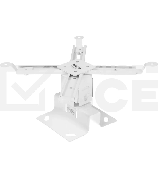 Кронштейн для проектора Buro PR07-W белый макс.12кг потолочный поворот и наклон