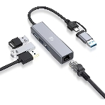 USB-концентратор Digma DHUB-LAN-4port, USB-C + USB-A, USB 3.0+USB 2.0, USB, фото11
