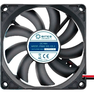 Вентилятор для корпуса 5bites FB8015S-12L2 80X15 / SLEEVE / 2000RPM / 2P
