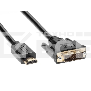 Кабель HDMI to DVI-D (19M -25M) 2м, TV-COM <LCG135E-2M>