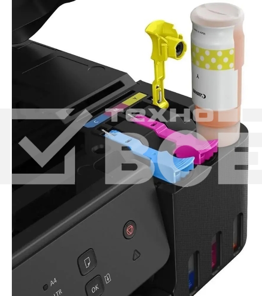 Принтер струйный Canon Pixma G1430 (5809C009), A4, цветной, печ. до 11 стр/мин. (ч/б) до 6 стр/мин. (цвет), 1200 x 4800 dpi, USB