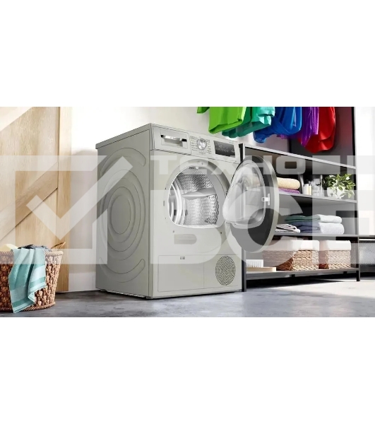 Сушильная машина Bosch Serie 4 WTN86202ME кл.энер.:A макс.загр.:8кг серебристый