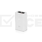 Гигабитный PoE инжектор Ubiquiti POE-24-24W-G-WH, Gigabit PoE Injector, 24V/1A (24W), white, фото 1