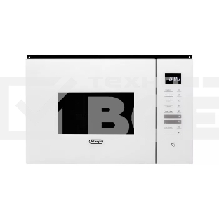 Микроволновая печь встраиваемая DeLonghi DMO 25BB ROMA белый, 25 л, 1450 Вт, переключатели - сенсор