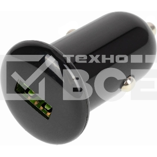 Автомобильное зар./устр. Wiiix UCC-1-11 3A QC универсальное черный