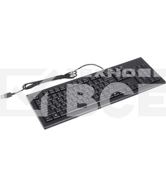 Клавиатура A4Tech KR-85 проводная USB черный