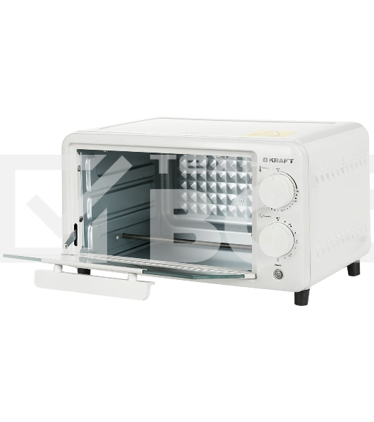 Мини-печь Kraft KFC-MO 90 HW 9 л, 600 Вт, белый