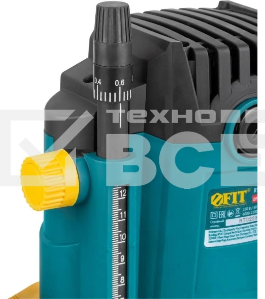 Фрезер Fit RT-1800 1800 Вт, 6000-22000 об/мин, 8/12 мм, 40 мм, 5,5 кг, БС щеток, коробка