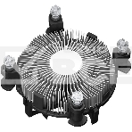 Кулер для процессора PCCooler R94-V2 серебристый/черный 94мм алюминий 2400rpm 27.3db 4-pin 65W 56мм, фото3