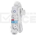 Удлинитель Smartbuy (SBE-16-3-03m-ZS) 3 роз х 3,0 м - белый, фото2