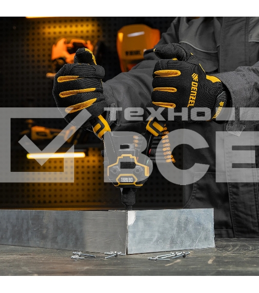 Заклепочник двуручный Denzel заклепки 2,4-3,2-4,0-4,8-6,4 мм