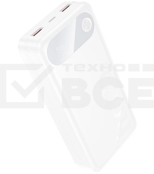 Портативный аккумулятор Hoco J154A 20000mAh 2A белый (60778)