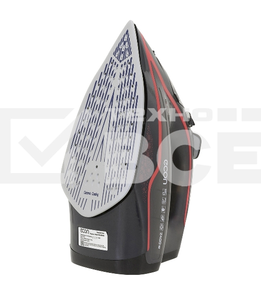 Утюг econ ECO-BI2405 Керамическая подошва 2400 Вт Регулируемая температура Регулируемая подача пара Функция сухого глажения Паровой удар Функция 