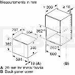 Встраиваемая микроволновая печь Bosch BFL524MB2 черный 20л. 800Вт, фото5