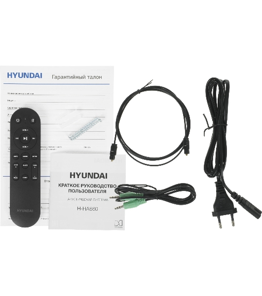 Саундбар Hyundai H-HA660 2.1 60Вт+90Вт черный