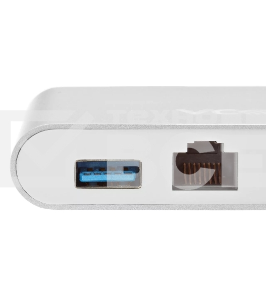 Кабель-адаптер USB3.1 Type-CM-->HDMI+USB3.0+RJ45+PD charging  VCOM <CU455> Кабель-адаптер USB3.1 Type-CM-->HDMI+USB3.0+RJ45+PD charging  VCOM <CU455>