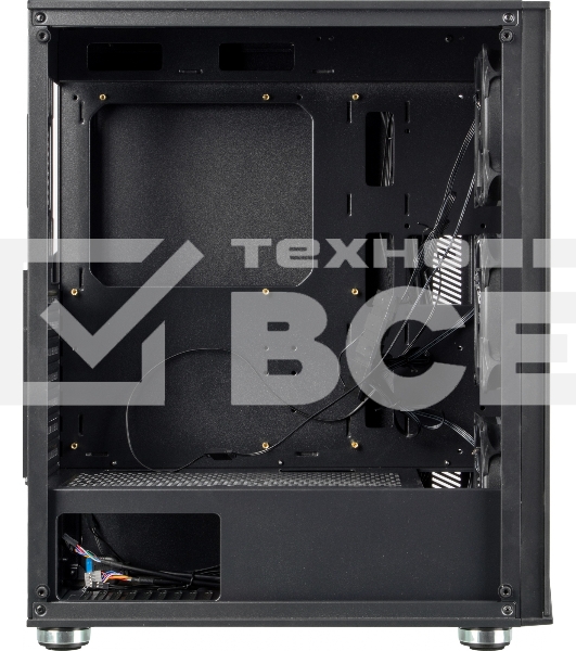 Компьютерный корпус AeroCool / Formula V-LINE 7713 черный без БП ATX 3x120mm 2xUSB2.0 1xUSB3.0 audio bott PSU