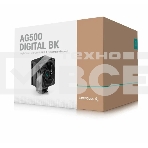 Кулер DEEPCOOL AG500 DIGITAL черный 120мм алюминий+медь 1950rpm 29.4db 4-pin 240W 158мм, фото3