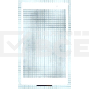 Сенсорное стекло (тачскрин) для Sony Xperia Tablet Z3 Compact, белое