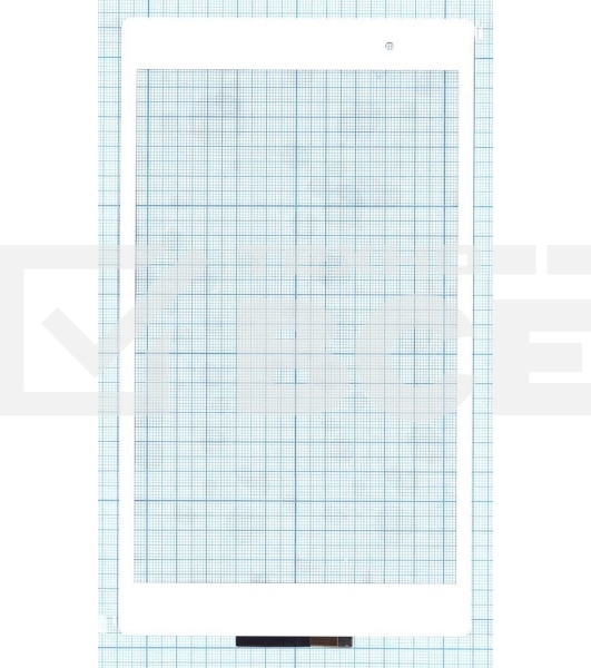 Сенсорное стекло (тачскрин) для Sony Xperia Tablet Z3 Compact, белое