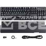 Клавиатура GMNG GG-KB785XW (1901105) беспроводная, USB, Bluetooth/Радиоканал, черный/серый, фото4