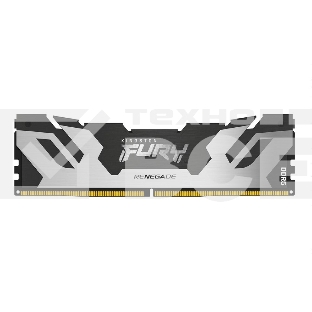 Оперативная память Kingston Fury Renegade, DDR5, 48GB (1x48GB), 6400MHz, CL32, DIMM, с радиатором, серебристый/черный