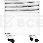 Конвектор Vitek VT-2183 белый, 1000Вт, 20м2, термостат, фото 1