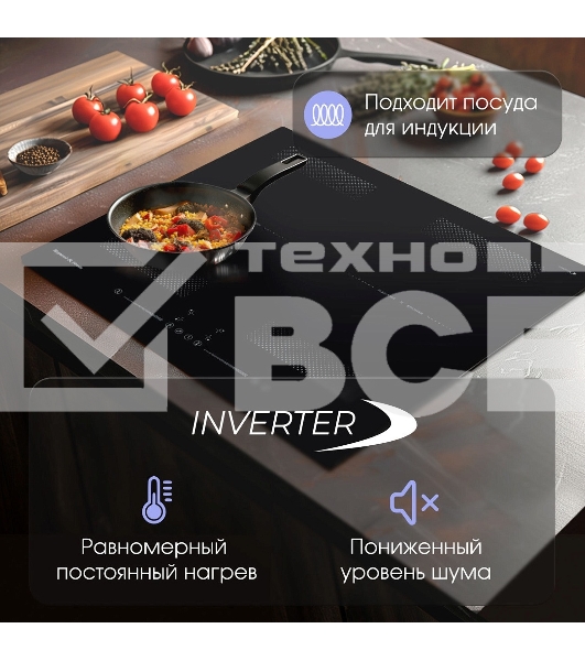 Варочная панель Zigmund & Shtain CI 62.6 B черный