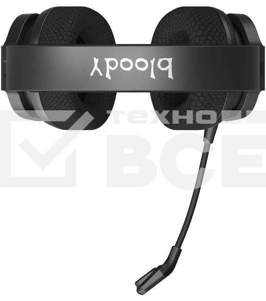 Наушники с микрофоном A4Tech Bloody GR370 черный мониторные BT оголовье (GR370)