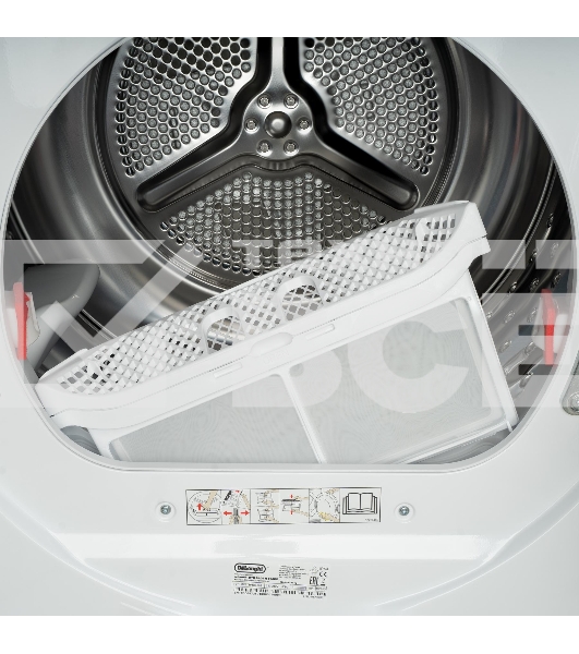 Сушильная машина Delonghi DTD 795 H FABIO белый, 7 кг, сушка - конденсационная, программ - 15, 59.6 x 84.5 x 49.9 см