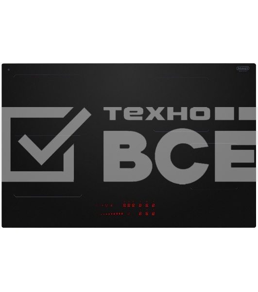 Индукционная варочная панель DeLonghi SLI 804 RUS независимая, чёрный