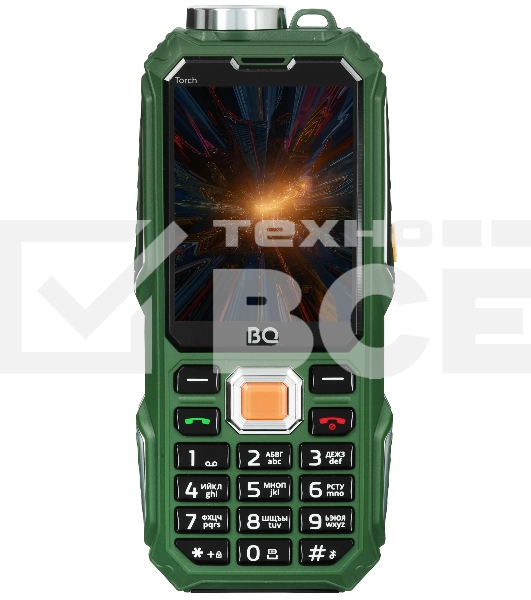 Мобильный телефон BQ 2835 Torch темно-зеленый