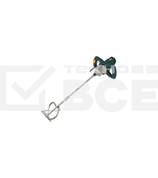 Миксер Fit 1400 Вт, 0-580 / 0-900 об/мин, 72 Нм, 120 л, двухскоростной, металл.корпус, рез.накл., коробка