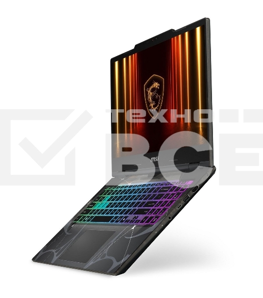 Ноутбук MSI Cyborg 15 B2RWEKG-235XRU черный Intel Core 7 240H/16Gb/SSD 1Tb/RTX 5050 8Gb/15.6