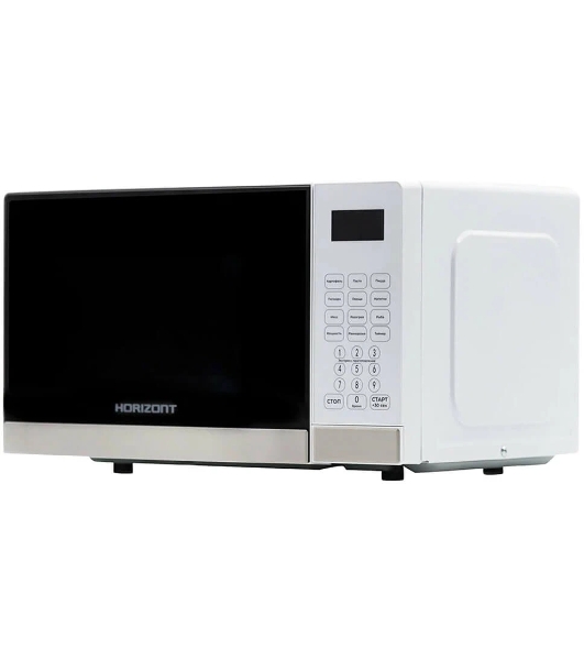 Микроволновая печь Horizont HSD202W белый, 20 л, 700 Вт, переключатели - сенсор