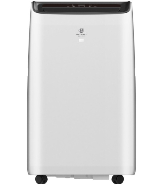 Кондиционер мобильный Royal Clima RM-LP50CN-E 17000 BTU, 55 м², 49 дБ, охлаждение, осушение, белый