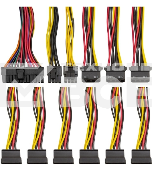 Блок питания серверный ExeGate ServerPRO-500ADS (EX235029RUS), 500Вт, 2х80мм, черный