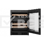 Встраиваемы е винный шкаф Gorenje WCU68F6BG4WF, объем 138 л, вместительность 46 бутылок, 4 полки, цифровой дисплей, Wi-Fi, LED освещение, защита от УФ-излучения, энергоэффективность А+, черный, фото6