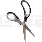 Ножницы Silwerhof Mode универсальные 190мм ручки с резиновой вставкой черный, фото4