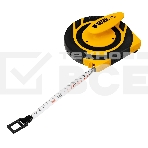 Рулетка геодезическая Denzel 30 м х 15 мм, закрытый корпус, фиберглассовая лента, фото8