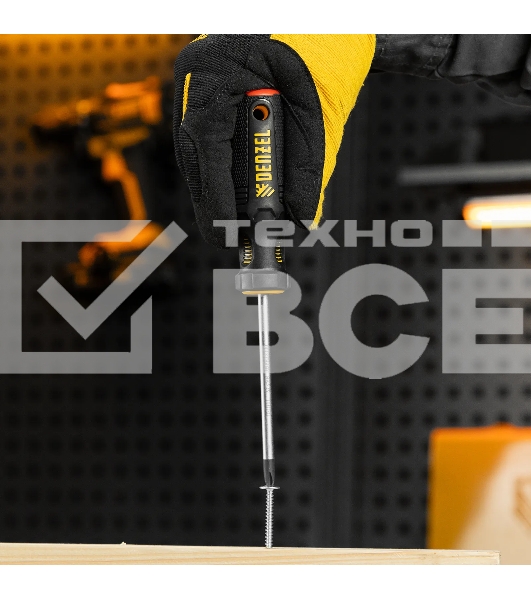 Набор отверток Denzel 2 шт., PH+SL, S2, 3к рукоятка