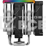 Кулер для процессора DEEPCOOL AK620 DIGITAL SE LGA20XX/1700/1200/115X/AM5/AM4 (9шт/кор, TDP 260W, PWM, DUAL Fan 120мм, 6 тепл. трубок, ARGb, черный) RET (R-AK620-BKADMN-GJD), фото7