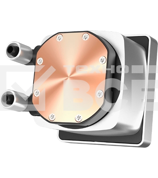 Система охлаждения PCCooler DT360 ARGb Display WH (300W, 360мм, LED temp., белый, ARGb/Fans: 3x120мм, 83.83CFM, 3000RPM/Pump height 62мм, 15dBA, 2600RPM, Rad thickness 27мм/S: 1851, 1700, 1200, 115X, AM5, AM4)