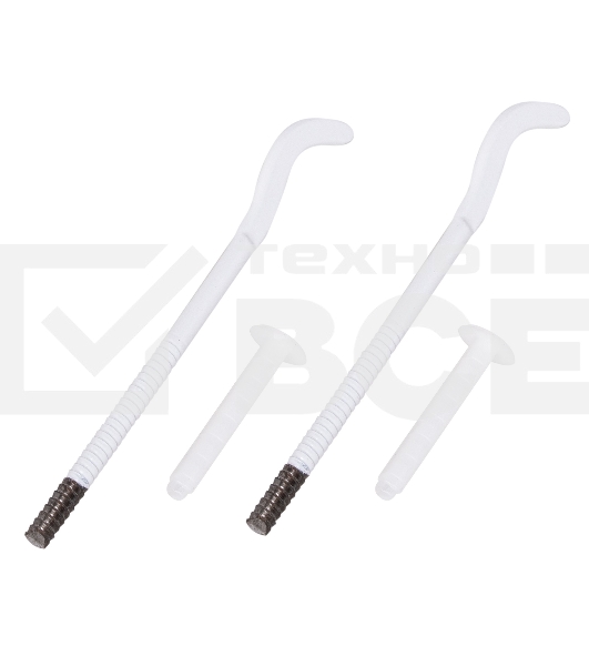 Комплект плоских кронштейнов Royal Thermo с дюбелями 7,2х170мм